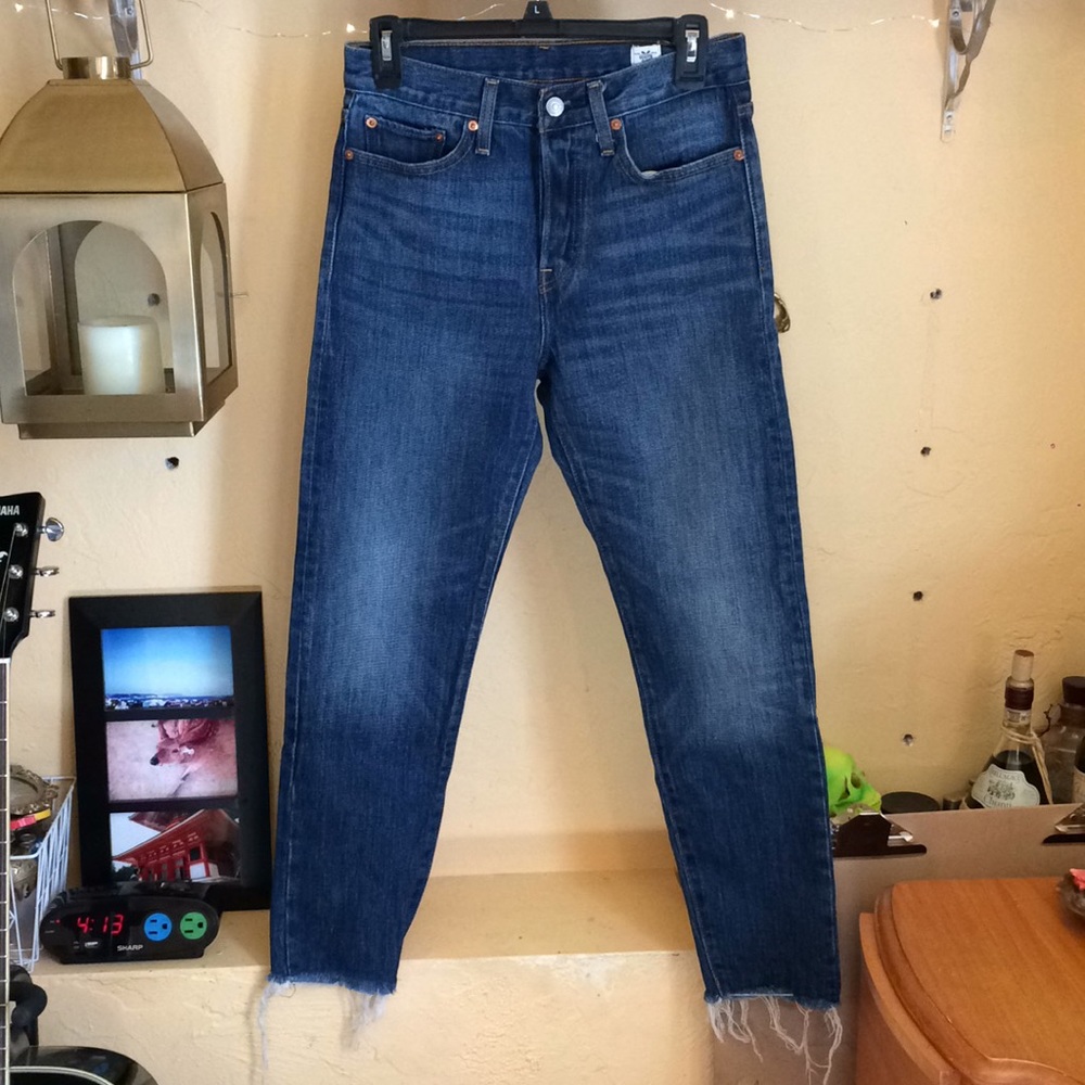 Levi’s Anthropologie high rise jeans 27